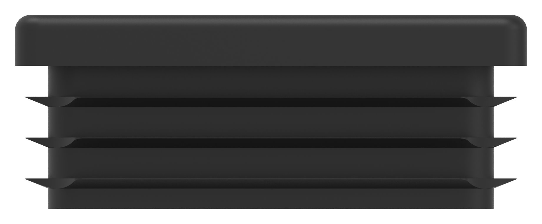 Kunststoffkappe für Quadratrohr 50x50mm