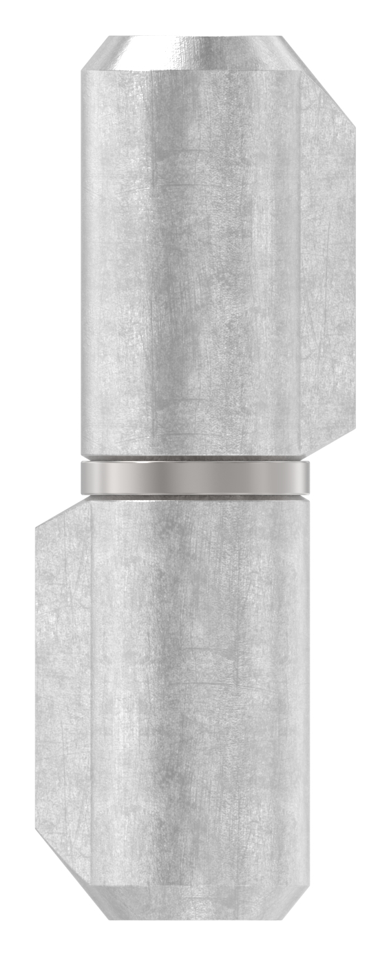 Anschweißband, L: 40mm, mit festem Stift, V2A