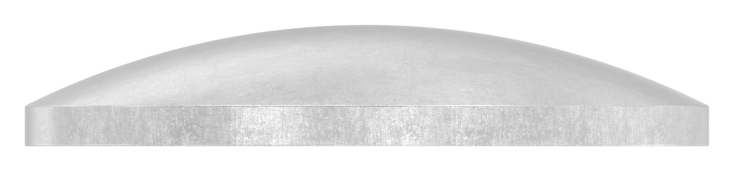 Gewölbte Schale Ø 33,7x2,0mm, H: 6mm, V4A