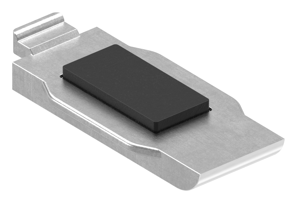 Sicherungsplatte für Mod. 36 - V2A