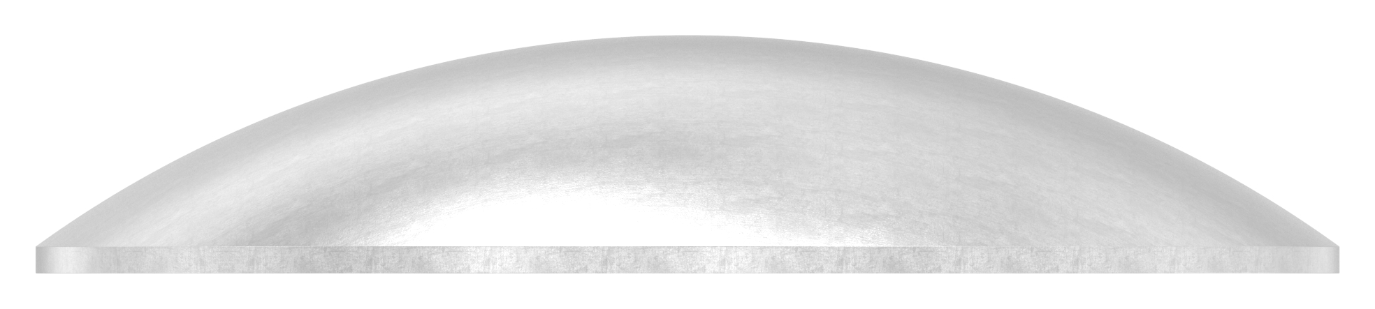 Gewölbte Schale Ø 120x2,5mm, H: 22mm, V2A