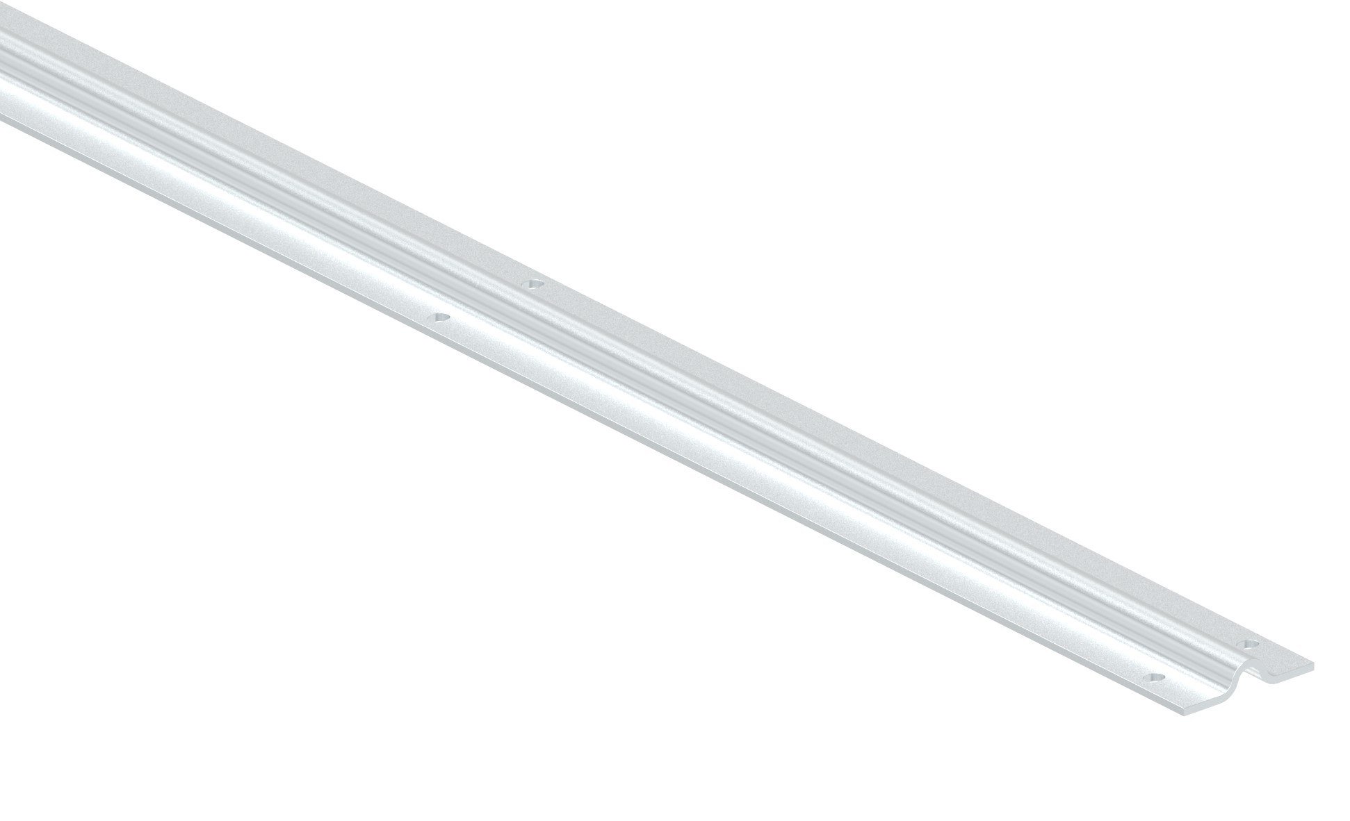 Laufschiene 16mm, L: 3000mm zum Aufschrauben