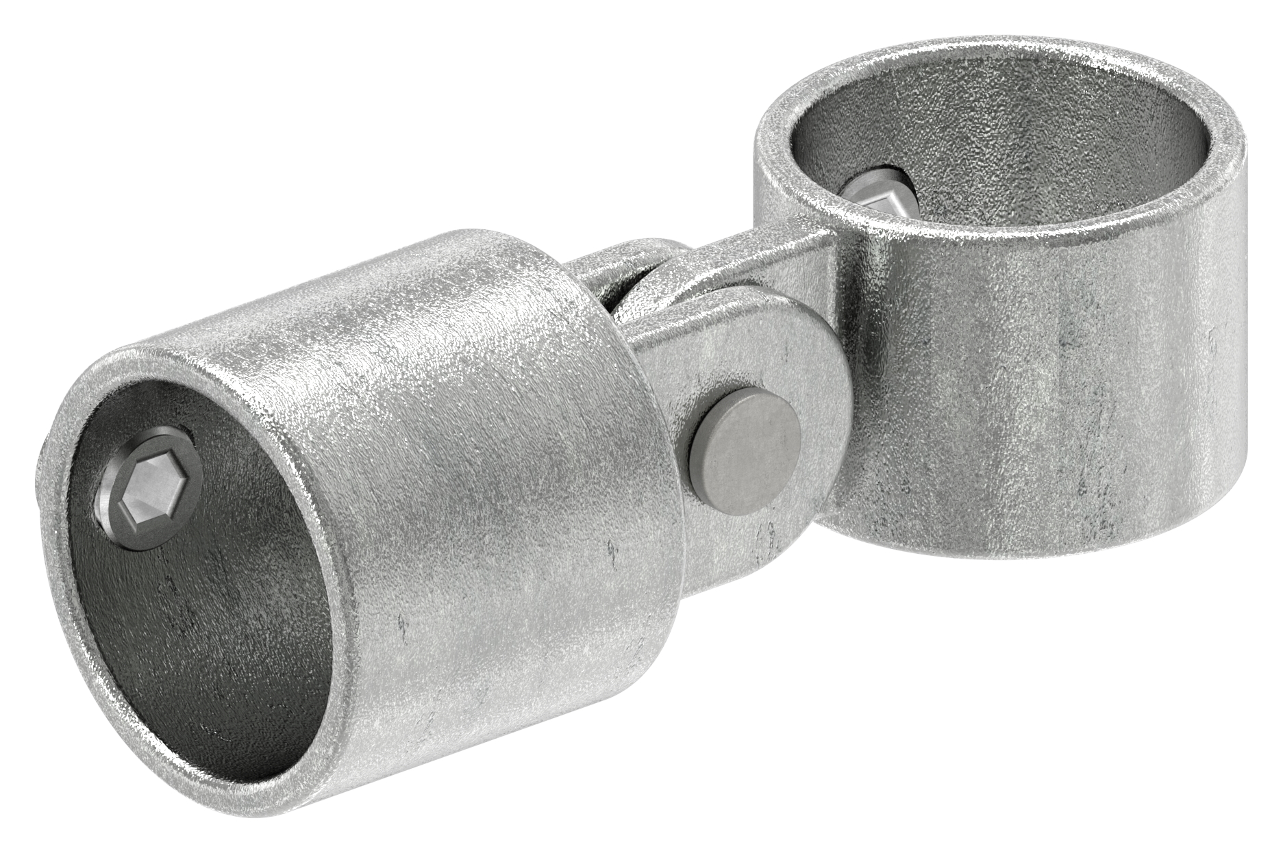 Verbinder, variabel, für Rohr Ø 48,3mm