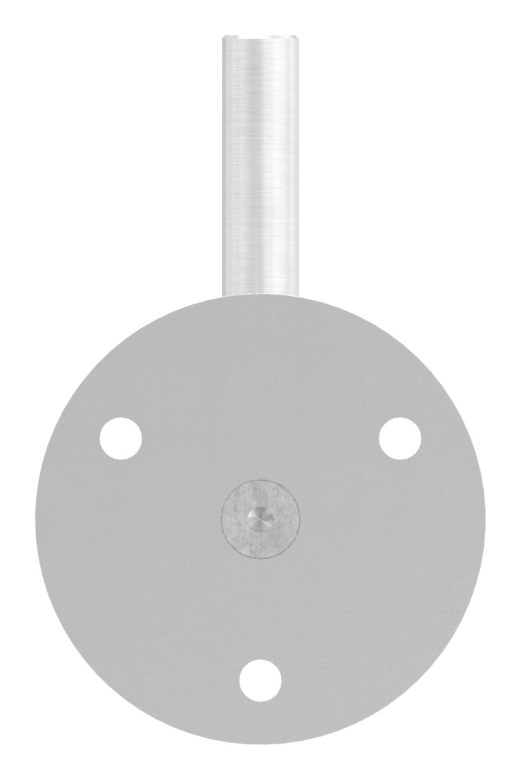 Handlaufhalter zum Anschweißen (Ronde und Bügel verschraubt), V2A