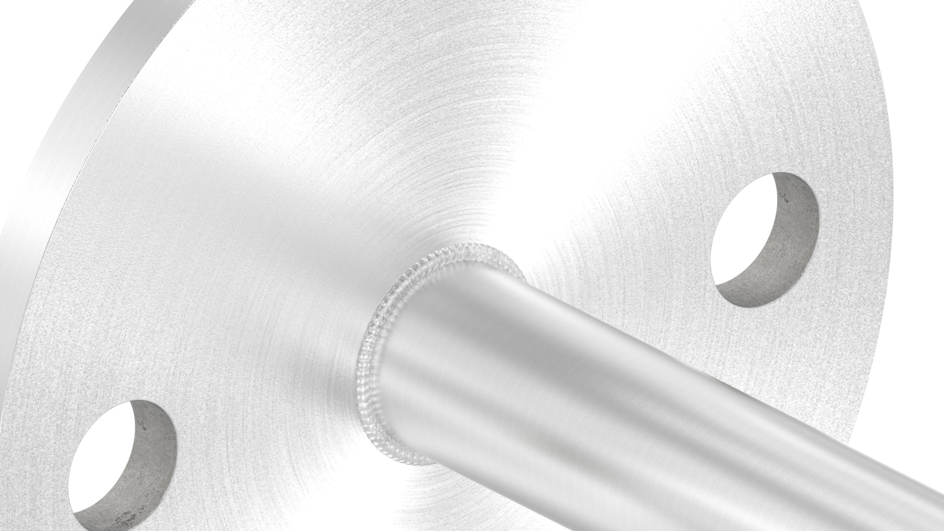 Handlaufhalter zum Anschweißen (Ronde und Bügel verschweißt), V4A