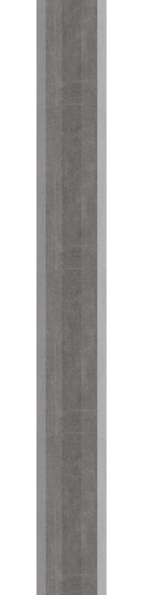 Zwischenstab 14mm, gehämmert, H: 1000mm