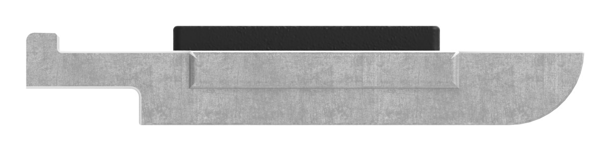 Sicherungsplatte für Mod. 31 , V2A Sicherungsplatte für Mod. 31 , V2A