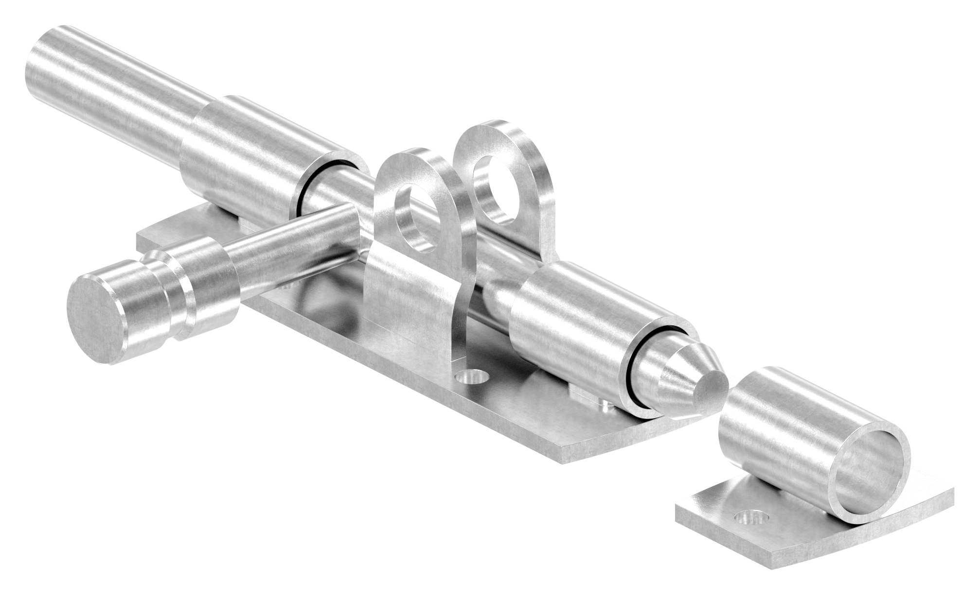 Torriegel zum Anschrauben, Edelstahl V2A