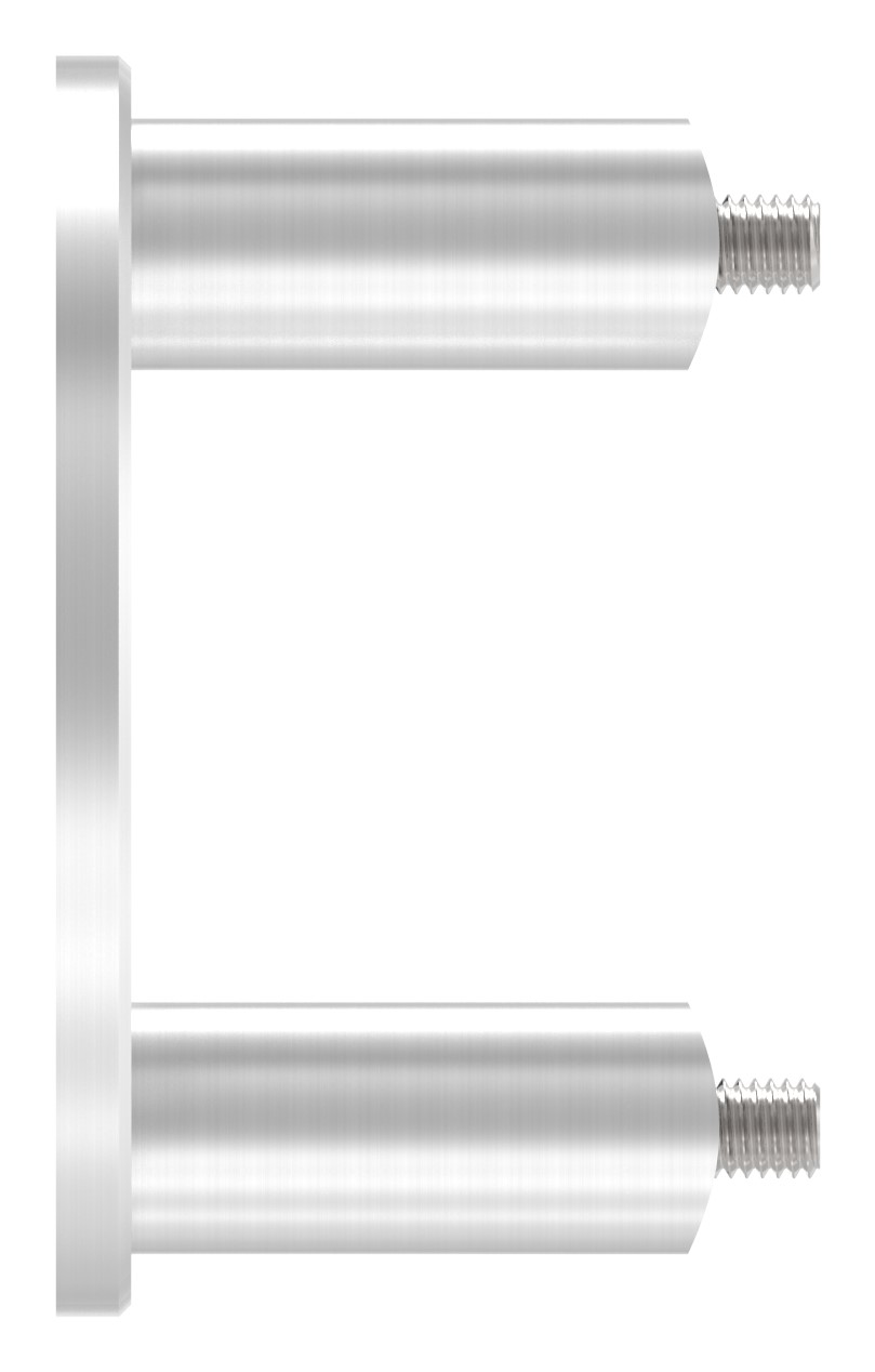 Wandbefestigung für Geländerpfosten 42,4mm, V4A