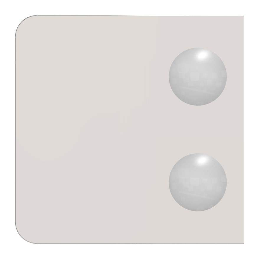 Glasklemme Mod. 34, Anschluss: gerade, V4A Glasklemme Mod. 34, Anschluss: gerade, V4A