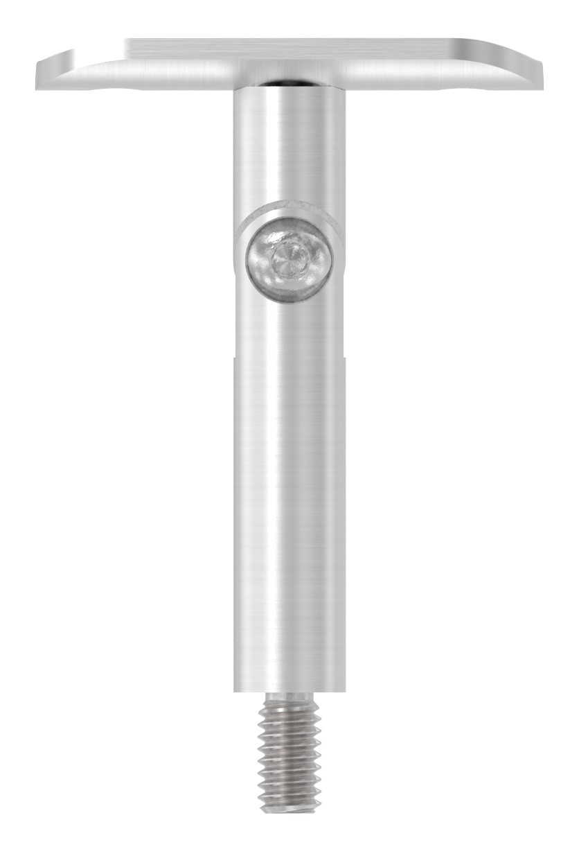 Gelenkstift mit Handlaufanschlussplatte 33,7mm, V2A Gelenkstift mit Handlaufanschlussplatte 33,7mm, V2A