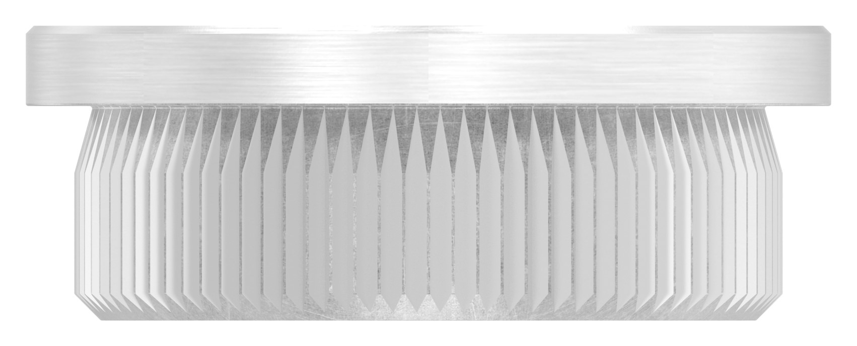 Rohrabschlussstopfen, für Rohr 30,0x2,0mm, V2A