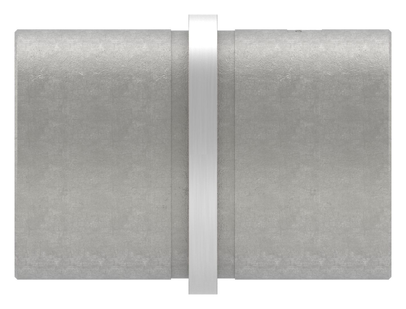 Verbindungsstück für Rohr 48,3x2,5mm, V2A