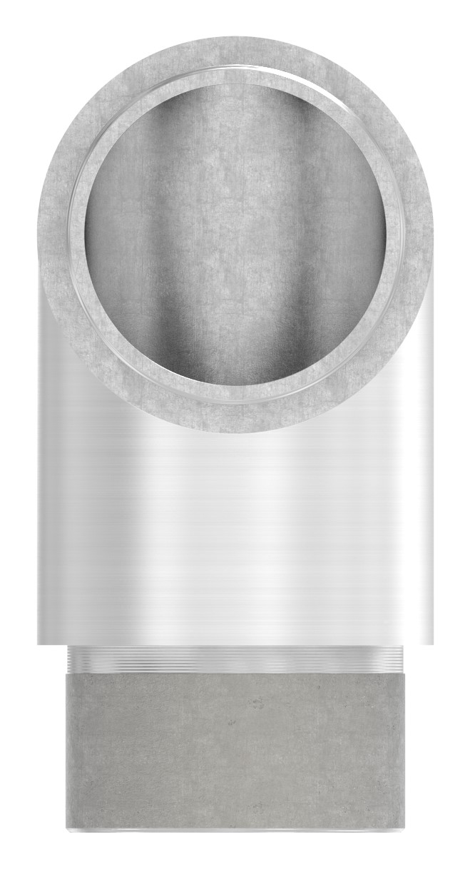 Eckstück 90°, für Rohr 42,4x3,0mm, V2A