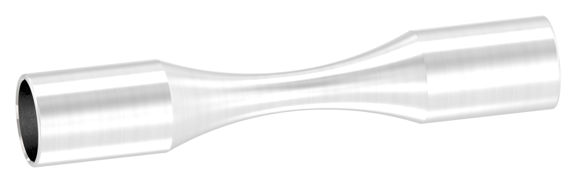 Rundstabverbinder (zum Biegen), für 12mm Rund, V2A