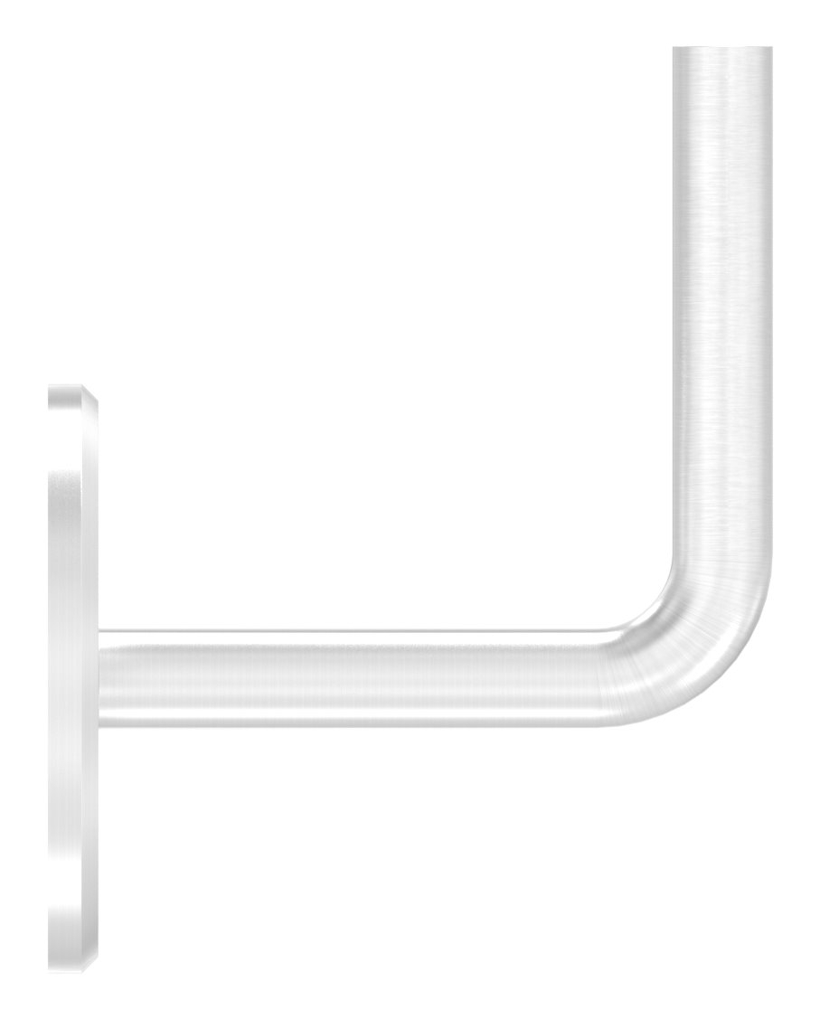 Handlaufhalter zum Anschweißen (Ronde und Bügel verschweißt), V2A