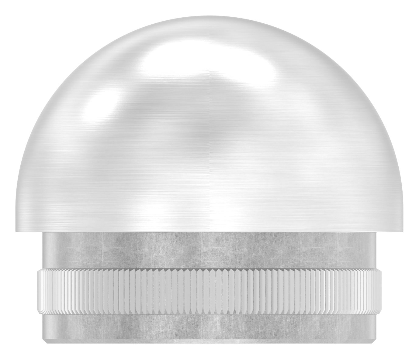 Rohrabschlussstopfen, für Rohr 42,4x2,5mm, V2A