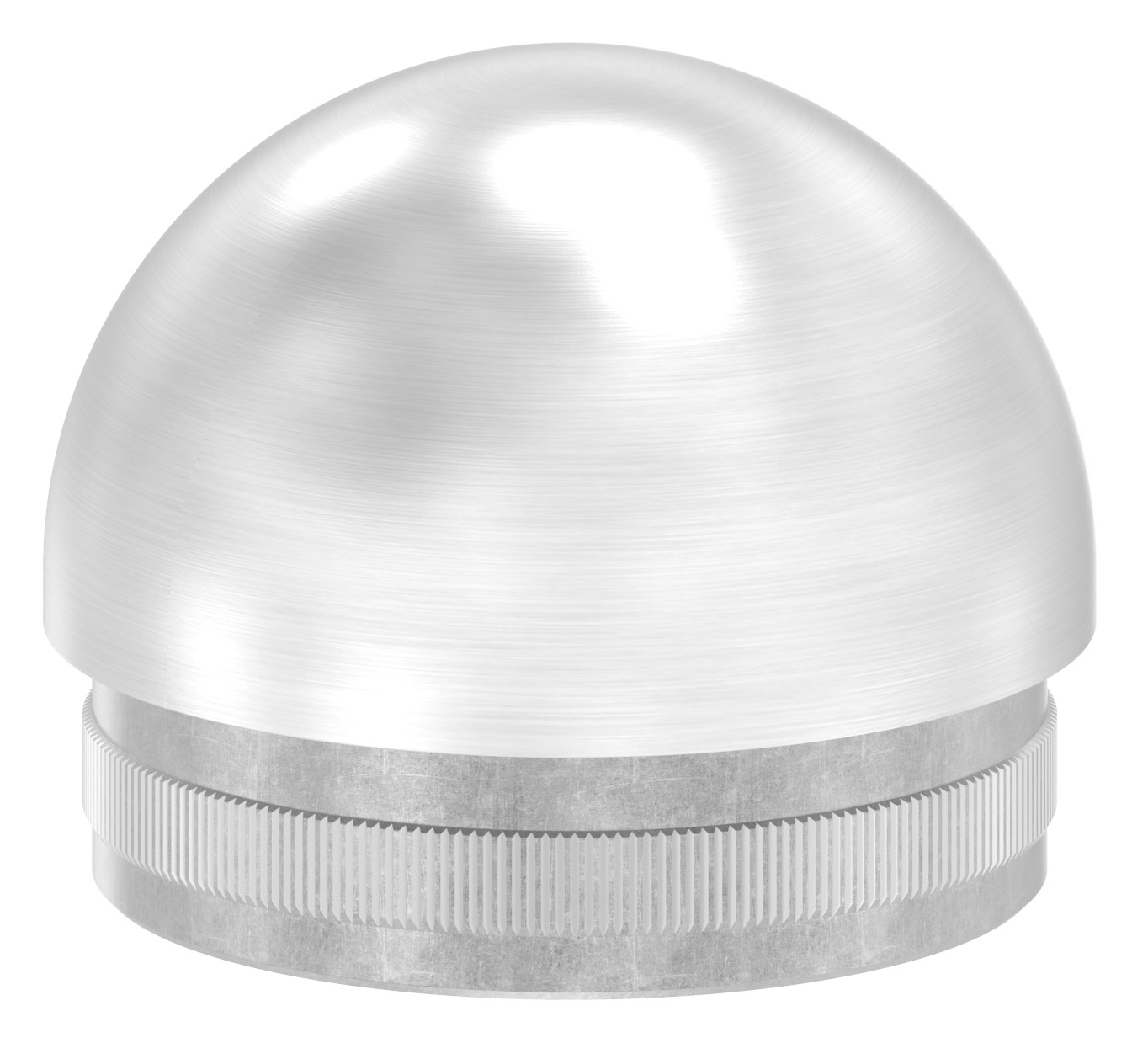 Rohrabschlussstopfen, für Rohr 48,3x2,0mm, V2A