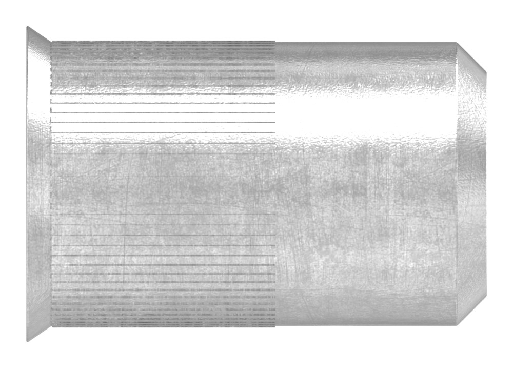 Blind-Einnietmutter, V2A, M6/Loch 9mm, VPE mit 250 Stück, V2A