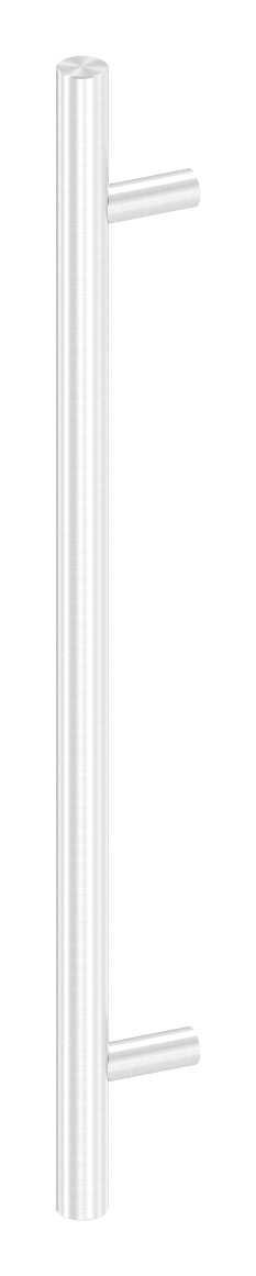 Stoßgriff inkl. Halter gerade mit L: 800mm, V2A Stoßgriff inkl. Halter gerade mit L: 800mm, V2A