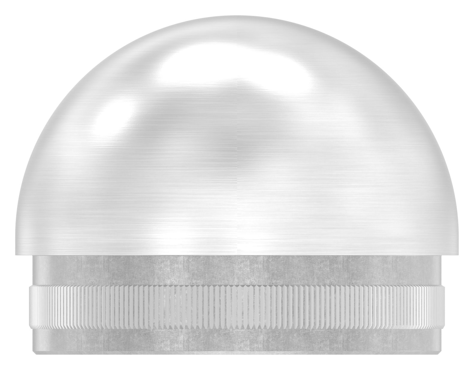 Rohrabschlussstopfen, für Rohr 60,3x2,0mm, V2A