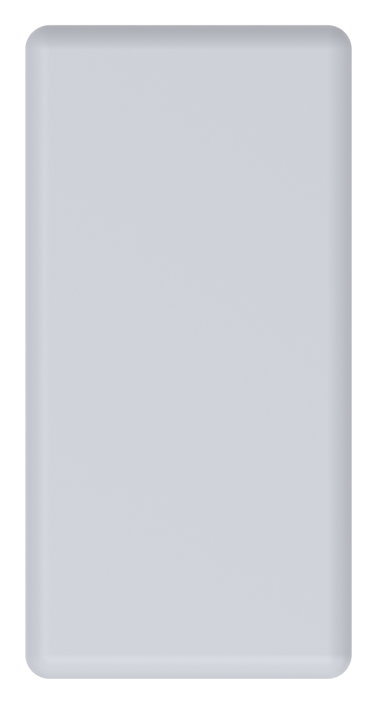 Kunststoffkappe für Rechteckrohr 40x20mm