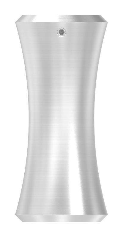 Zierhülse mit Durchgangsbohrung 12,5mm, V2A