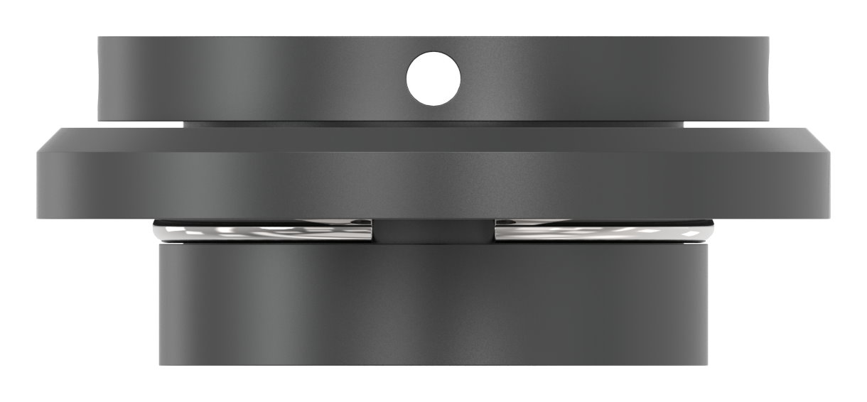 Montageplatte oval: 65x140mm
