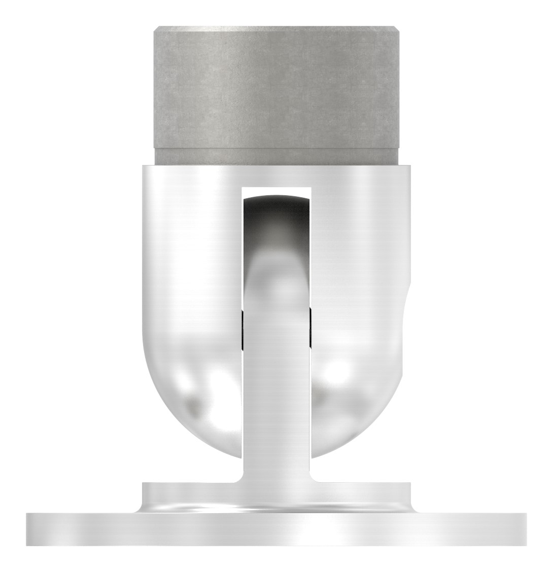 Wandhalter flexibel, für Rohr 48,3x2,0mm, V2A