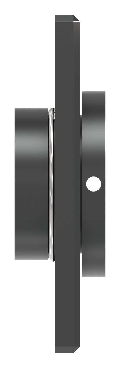 Montageplatte eckig 65x100mm