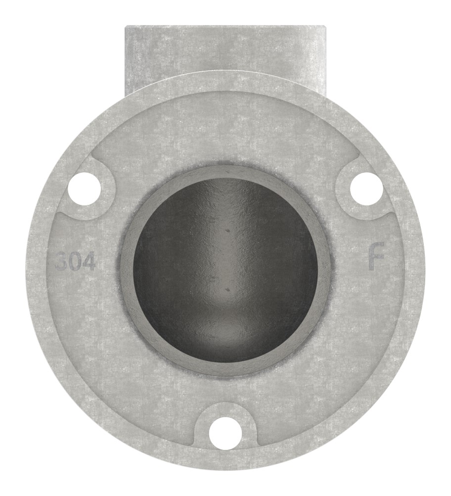 Wandhalter 90° kurz, für Rohr 42,4x2,0mm, V2A
