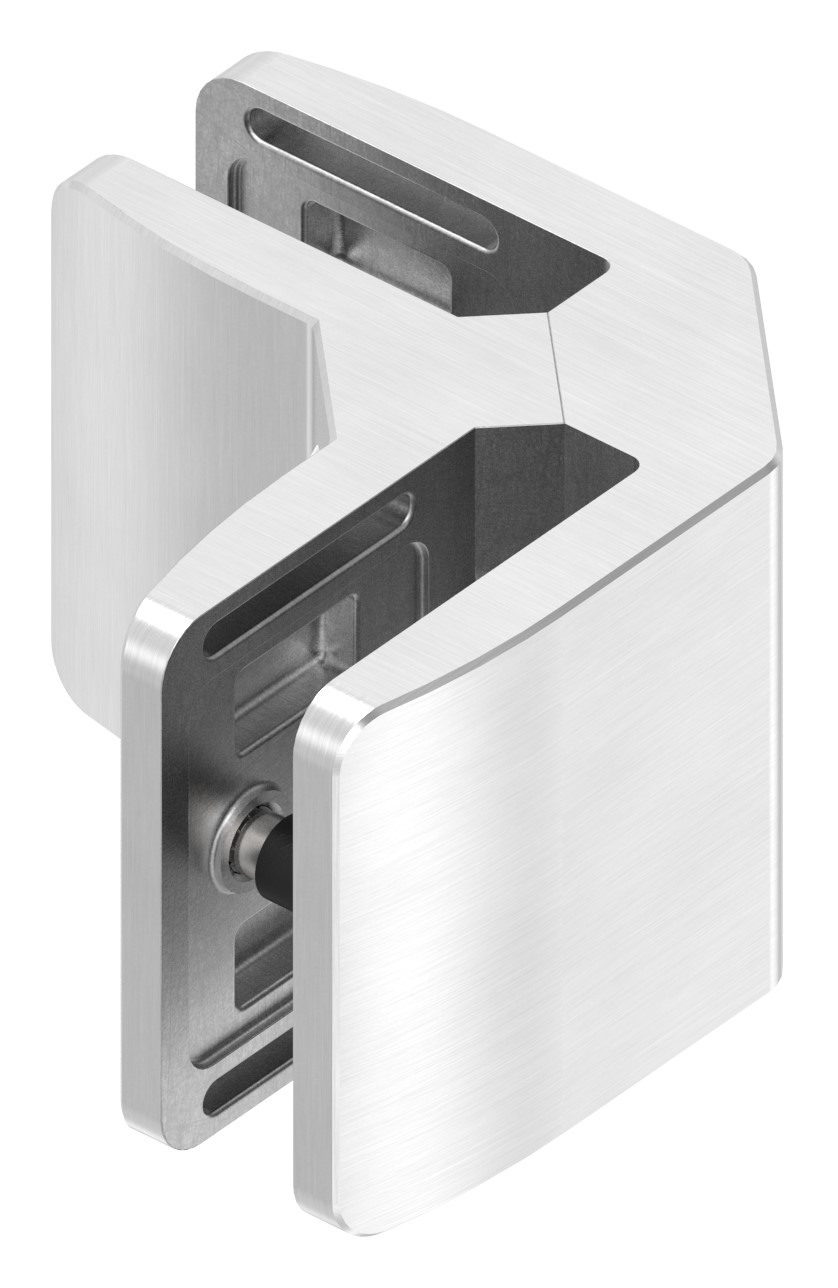 Eckglasklemme 90° Mod. 24, V4A