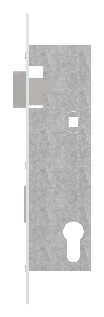 Rohrrahmenschloss verzinkt, Abstand 92 mm verzinkt, Dornmaß 40mm Rohrrahmenschloss verzinkt, Abstand 92 mm verzinkt, Dornmaß 40mm