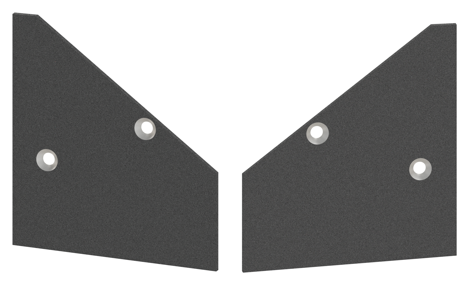Montage-Set Glas 17,52mm eleganza canopy, für  L: 2,005m