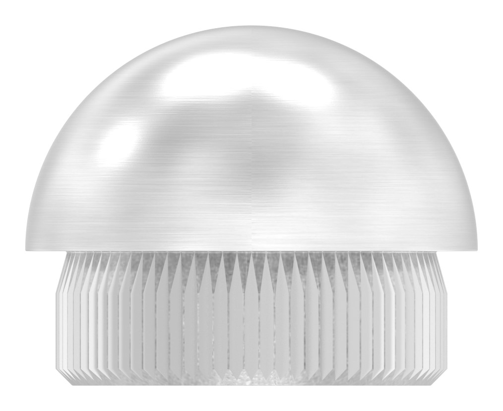 Rohrabschlussstopfen, für Rohr 26,9x2,0mm, V2A