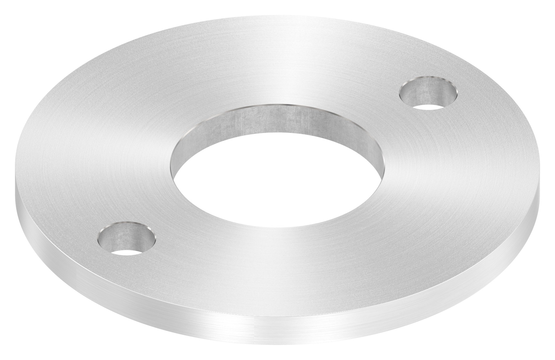 Ankerplatte Ø 120x8mm, mit Rundschliff, V2A