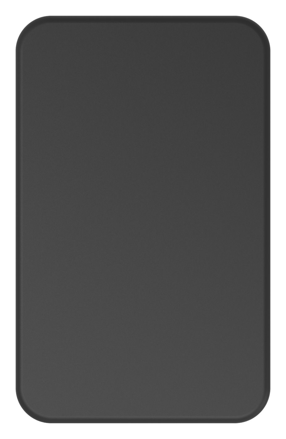 Kunststoffkappe für Rechteckrohr 80x50mm