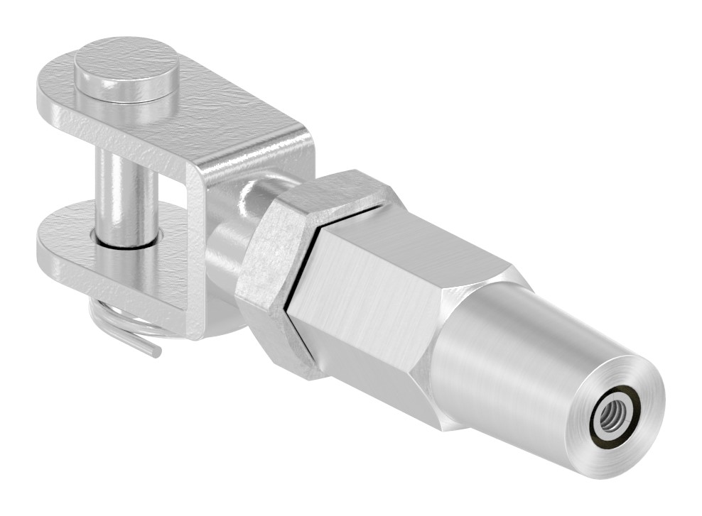 Gabelterminal zur Selbstmontage für Seil Ø 3mm, V4A