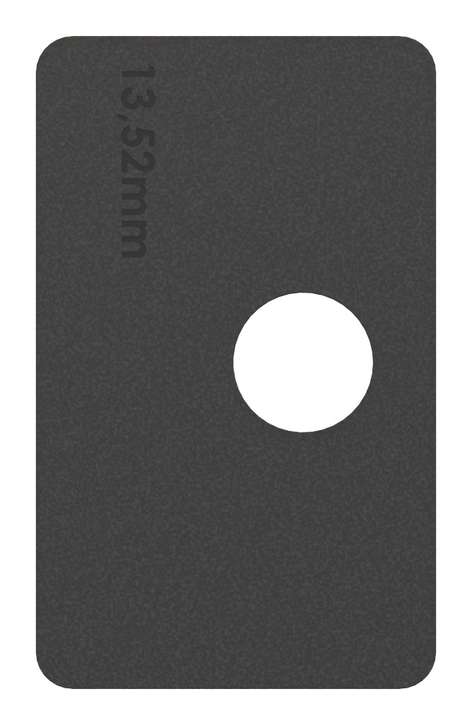 Gummi für Mod. 35, VSG-Glas 13,52mm Gummi für Mod. 35, VSG-Glas 13,52mm