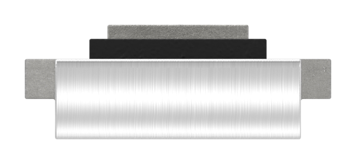 Sicherungsplatte für Mod. 45 , V2A Sicherungsplatte für Mod. 45 , V2A