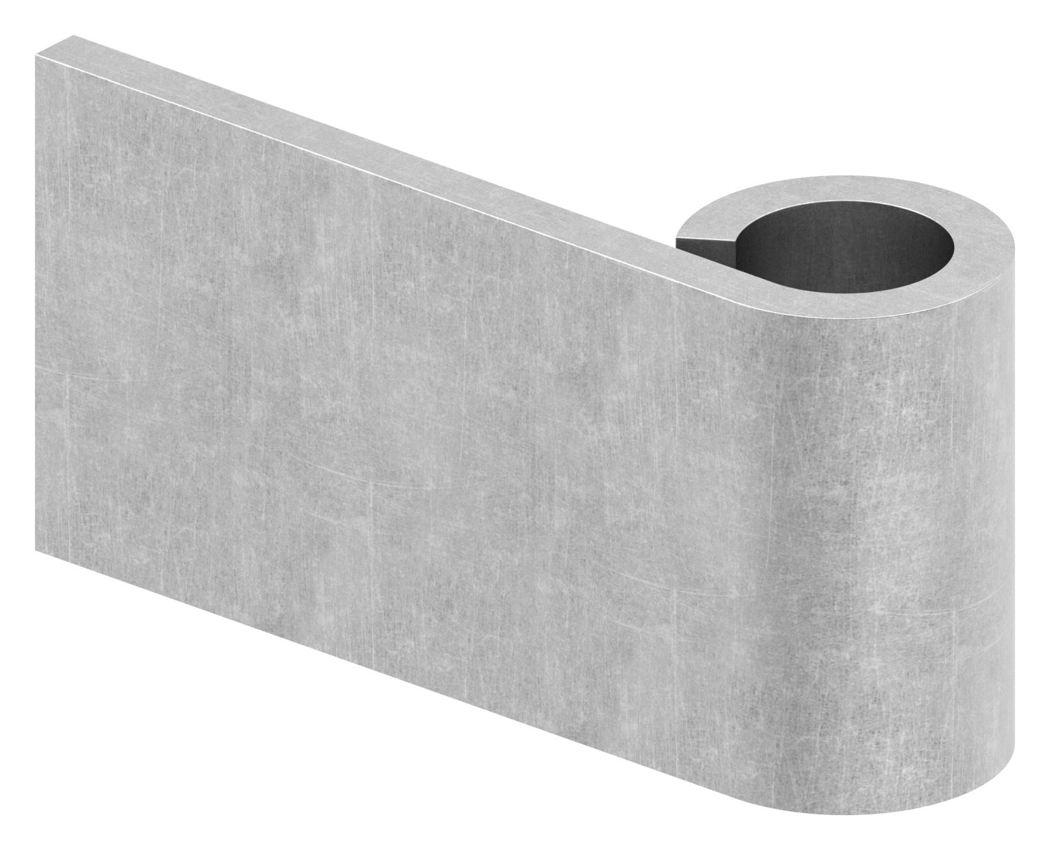 Anschweißband für Ø 16mm, L: 75mm
