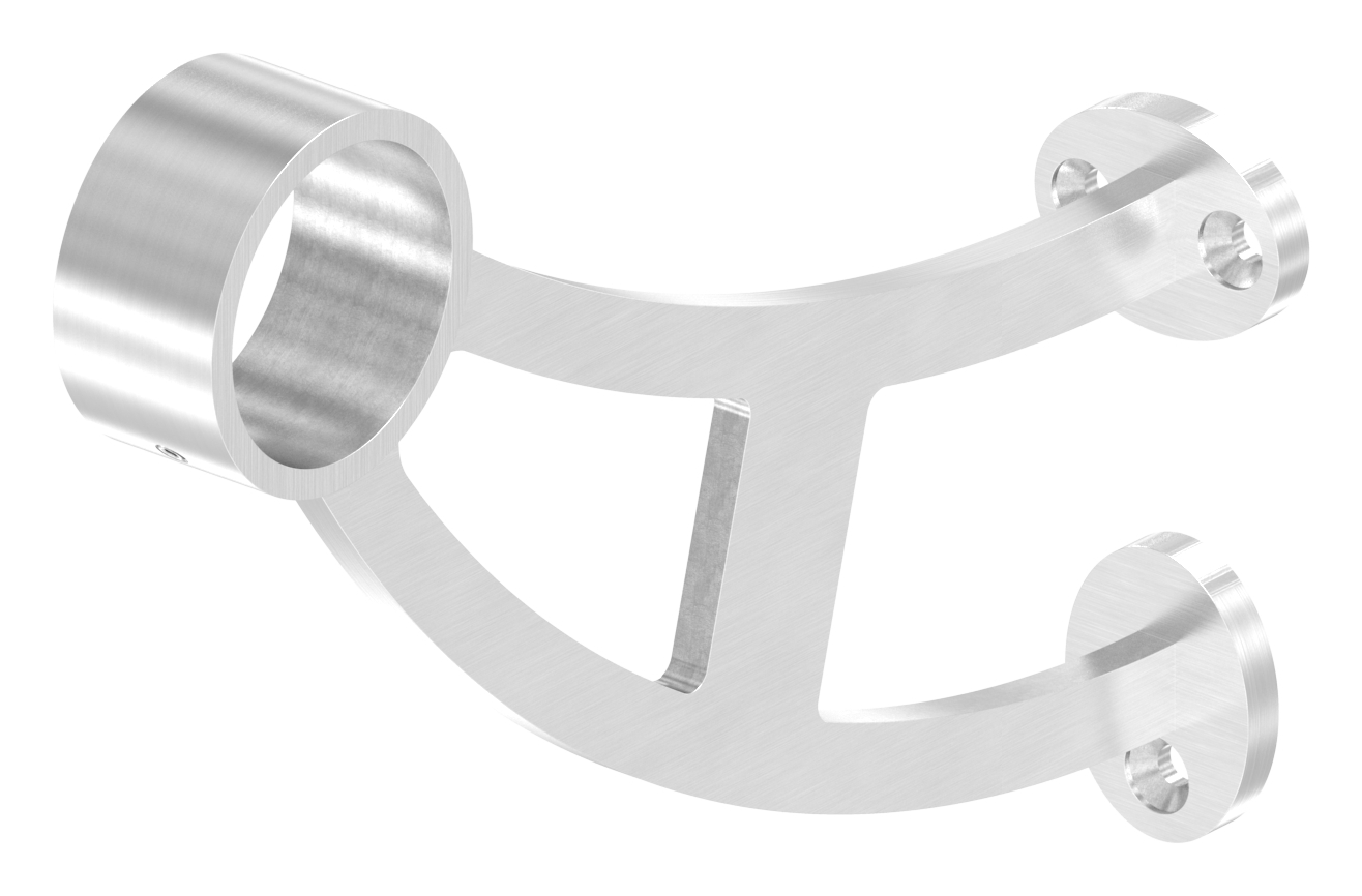 Fußlauf- / Handlaufstütze, für Rohr 42,4mm, V2A Fußlauf- / Handlaufstütze, für Rohr 42,4mm, V2A