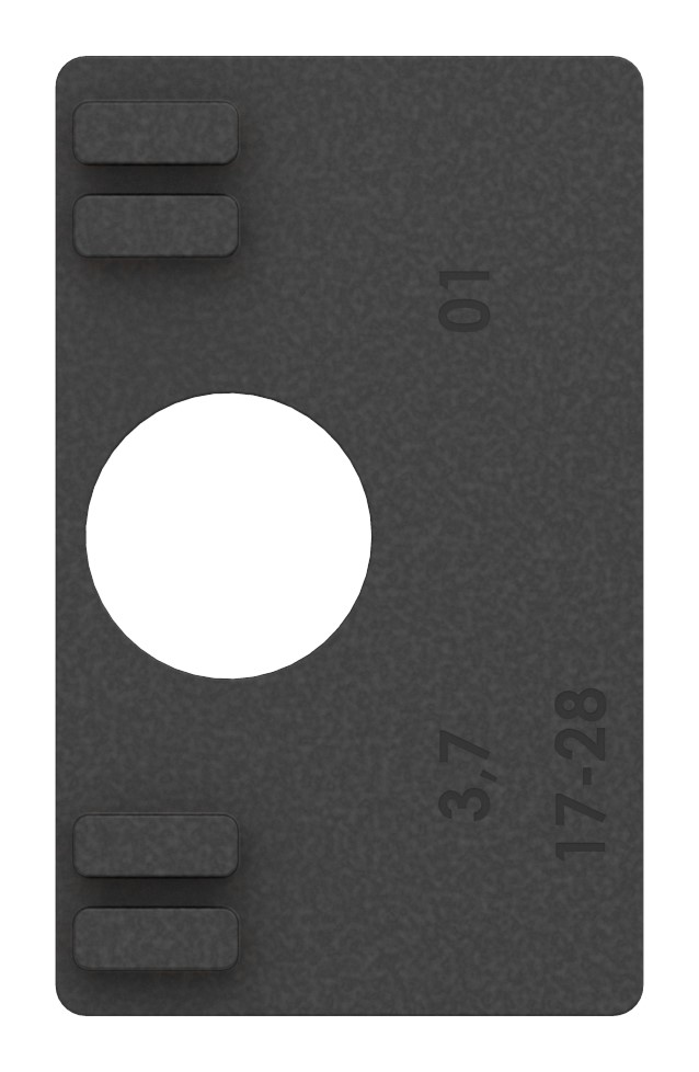 Gummi für Mod. 31, ESG-Glas 8mm Gummi für Mod. 31, ESG-Glas 8mm
