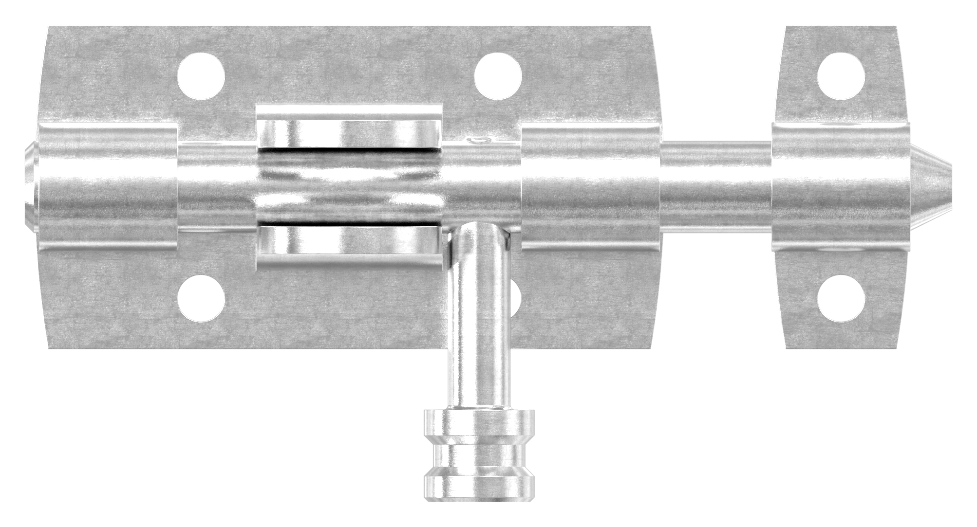 Torriegel zum Anschrauben, Edelstahl V2A