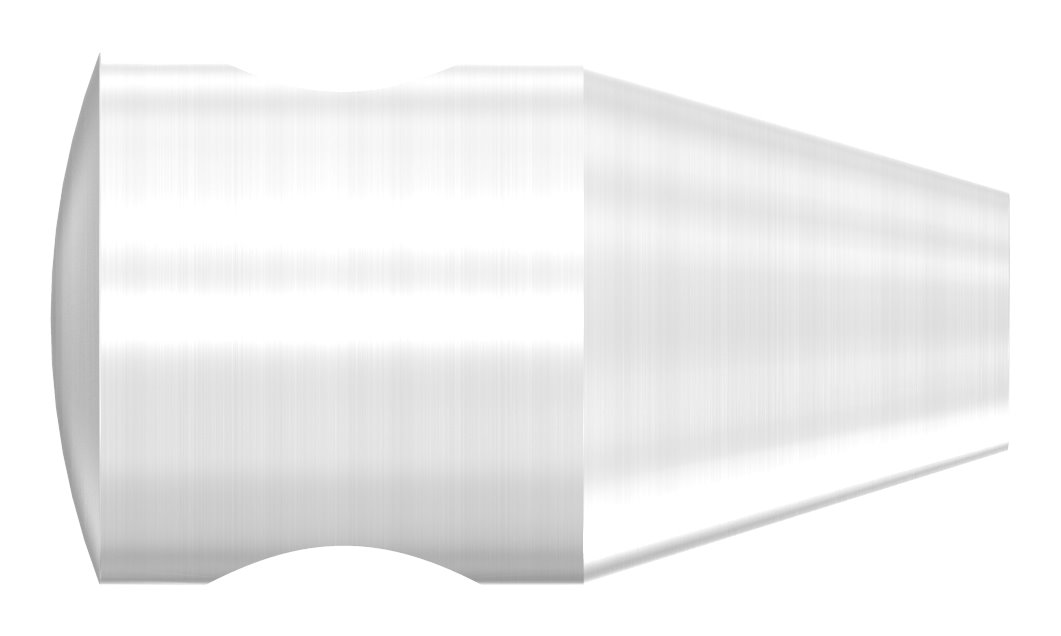 Querstabhalter mit Gewinde M6, 10,2mm Bohrung, V2A
