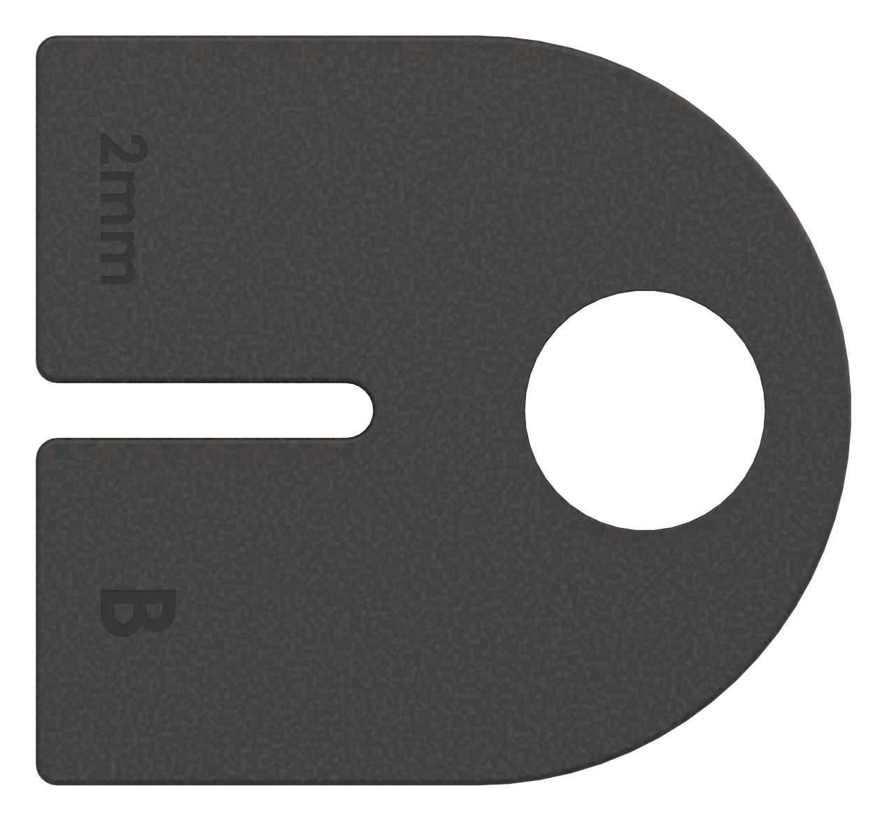 Gummi für Mod. 23, Blech 2,5mm Gummi für Mod. 23, Blech 2,5mm