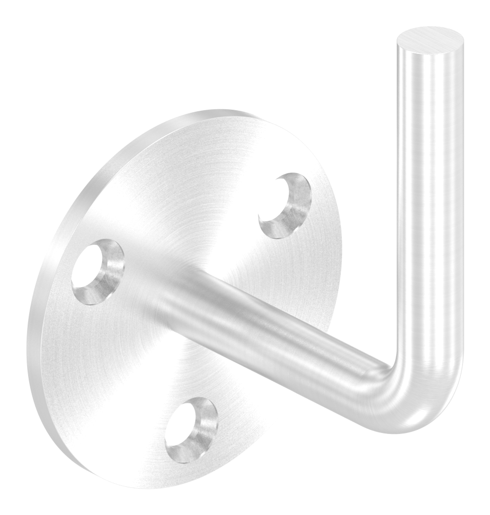 Handlaufhalter zum Anschweißen (Ronde und Bügel verschweißt), V2A