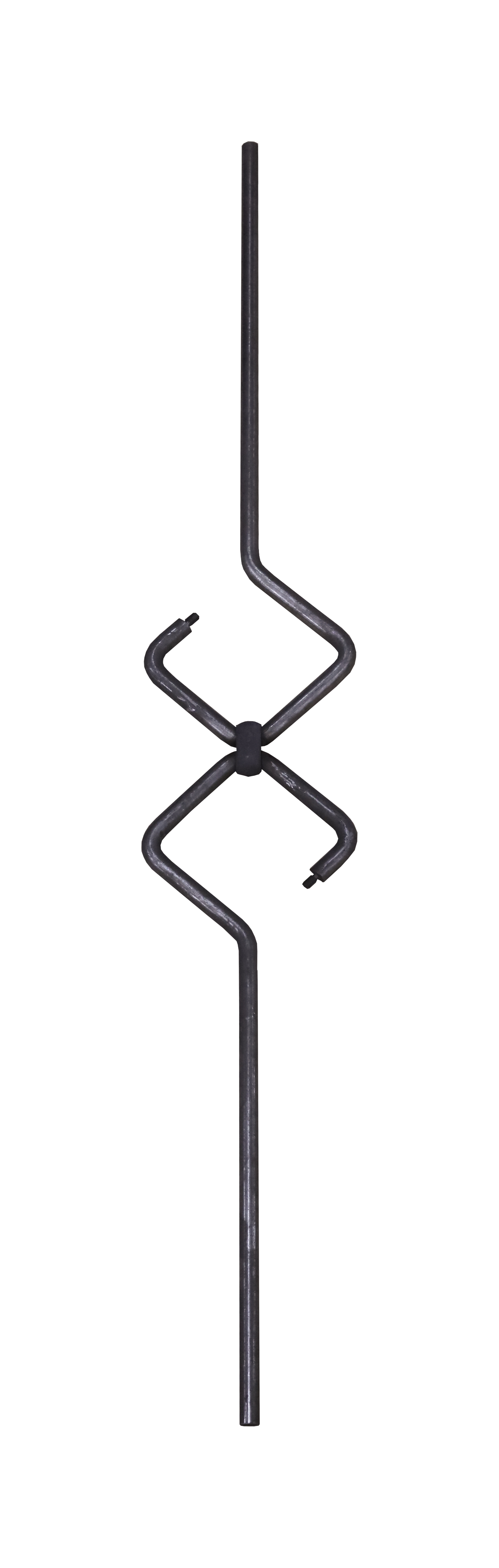 Designstab aus Stahl ohne Kugeln