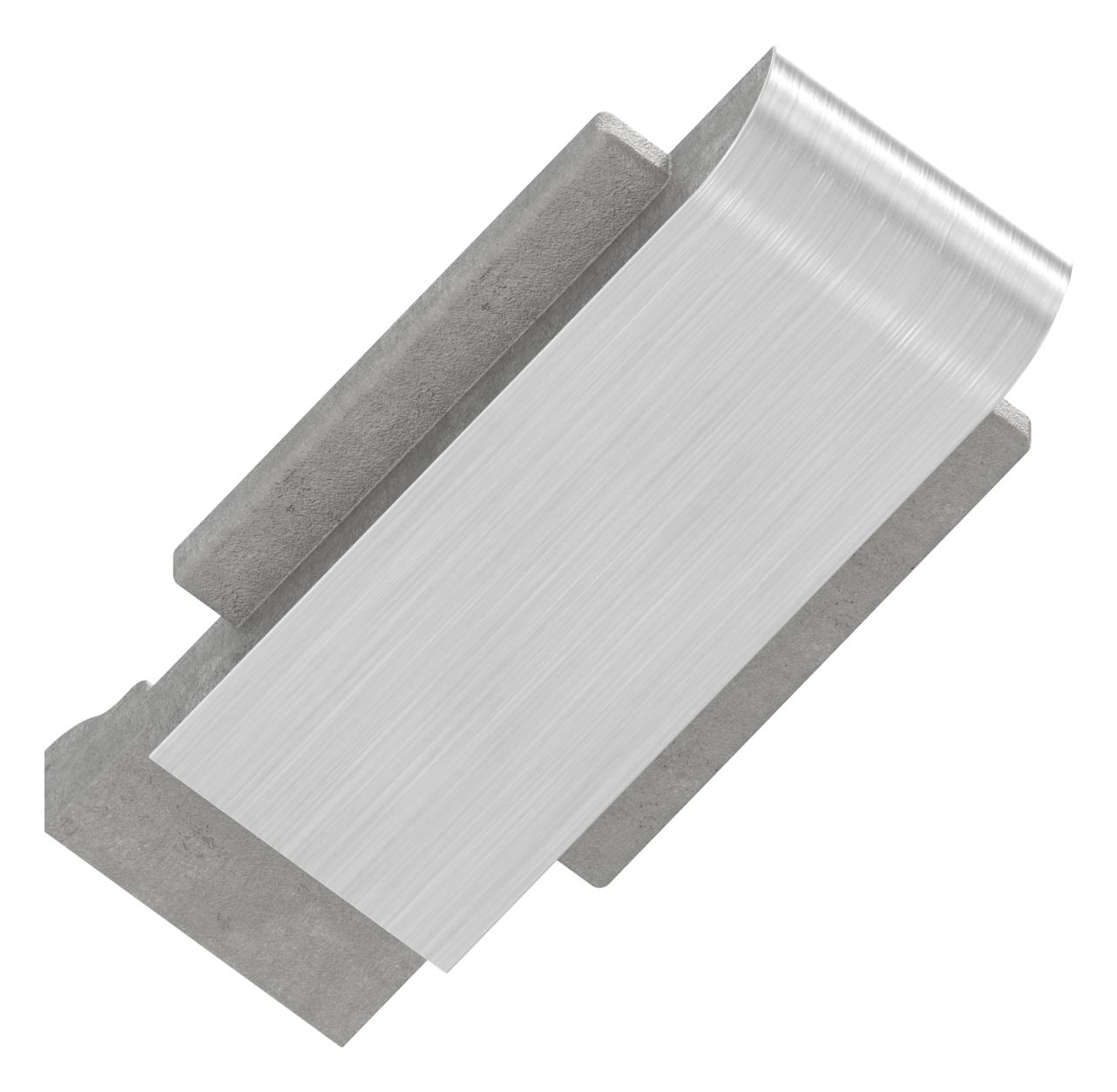 Sicherungsplatte für Mod. 14 , V2A Sicherungsplatte für Mod. 14 , V2A