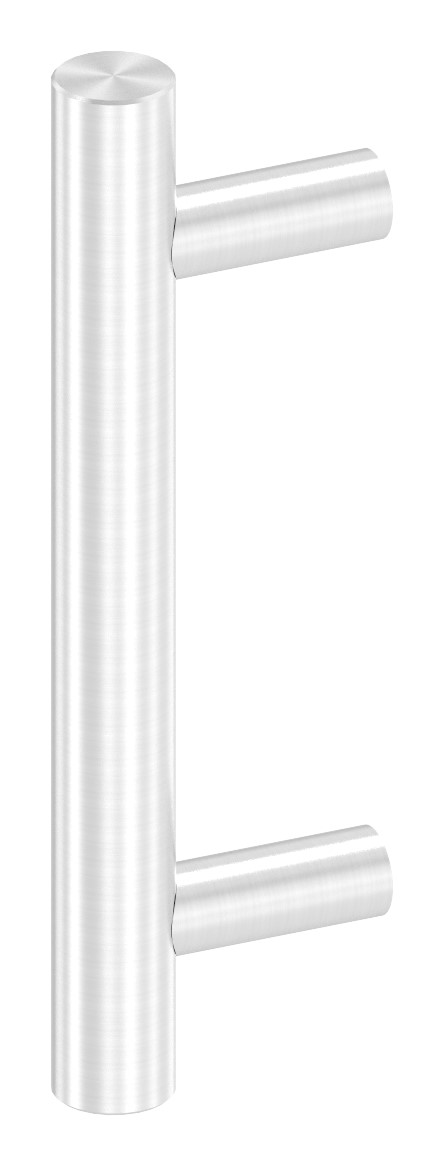 Stoßgriff inkl. Halter gerade mit L: 300mm, V2A Stoßgriff inkl. Halter gerade mit L: 300mm, V2A